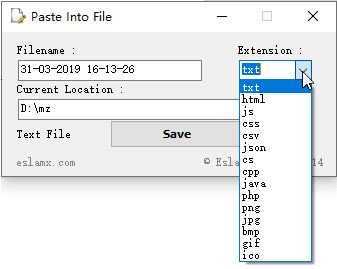 Paste Into File