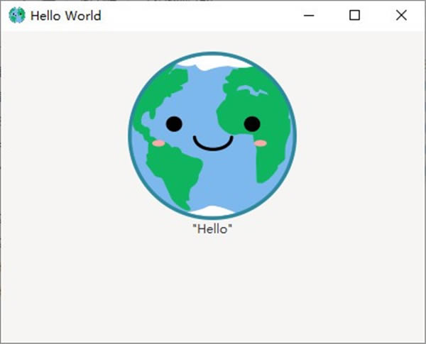 Hello World GTK