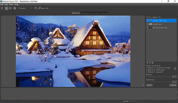 Helicon Focus专业图像处理工具7.61软件免费下载