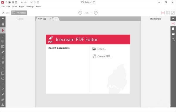 Icecream PDF Editor