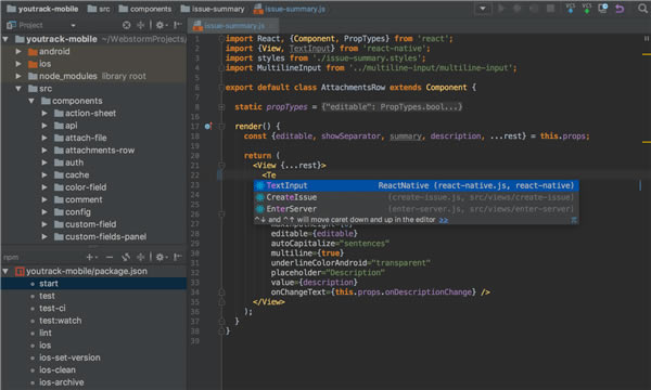 webstorm