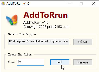 AddToRun