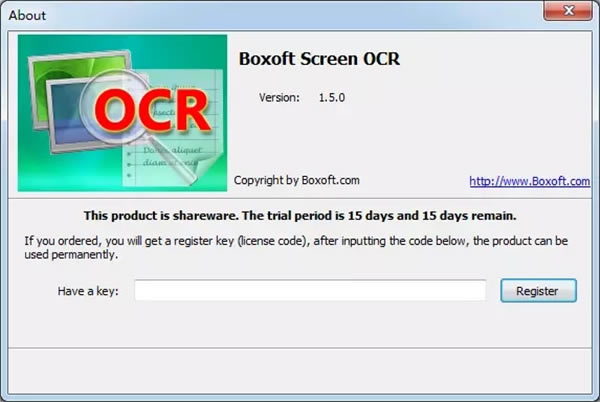 OCR result