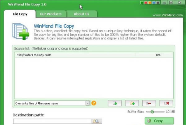 WinMend File Copy