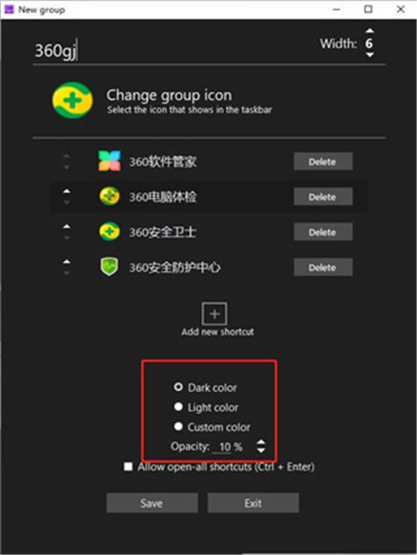 Taskbar Groups