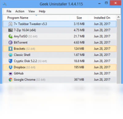 Geek Uninstaller