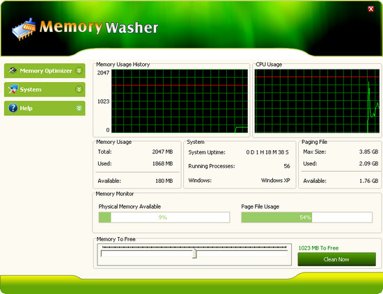 Memory Washer