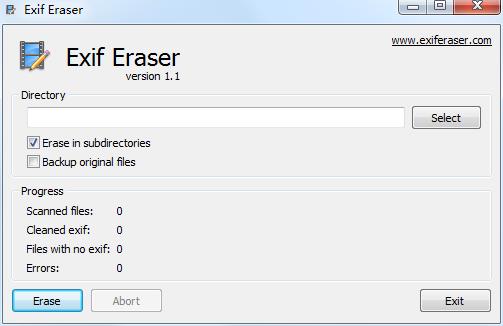 EXIF Eraser