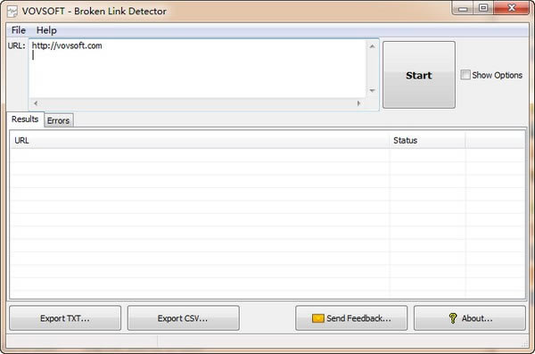 VovSoft Broken Link Detector电脑端官方正版2024最新版绿色免费下载安装