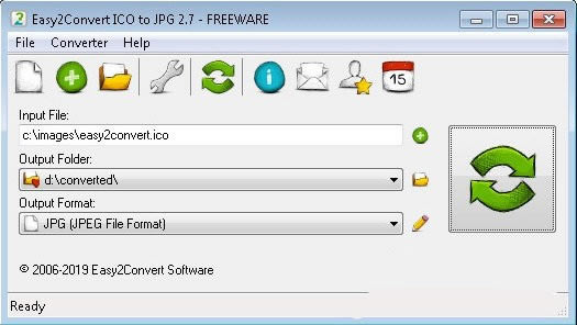 Easy2Convert ICO to JPG(ICOͼתJPG)