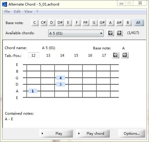 Alternate Chord(׺)