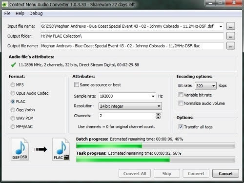 3delite Context Menu Audio Converter(Ƶת)