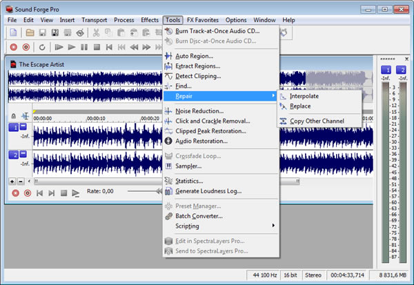 Magix Sound Forge Pro(Ƶ༭)