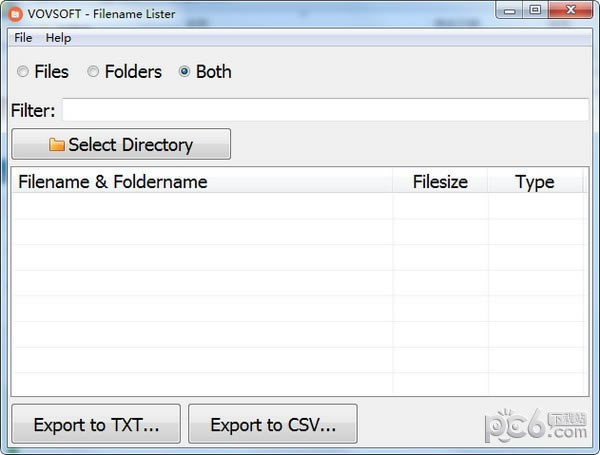 Filename Lister(�ļ��б���������)