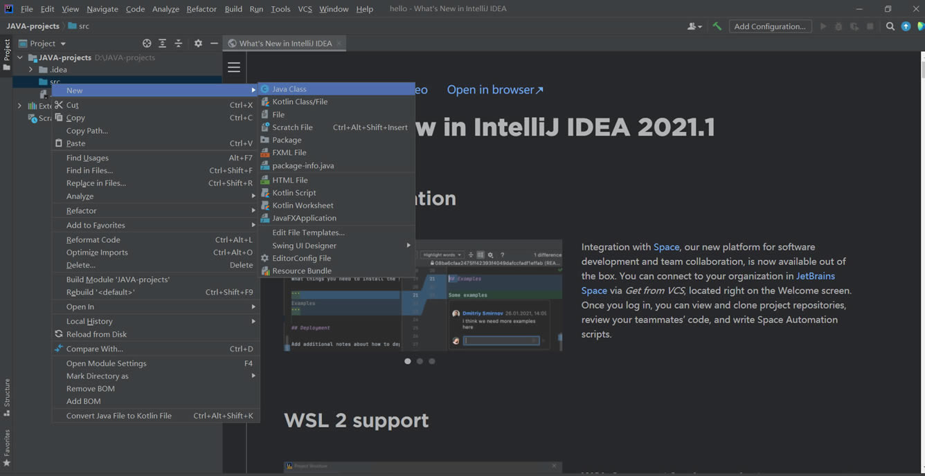 intellij idea社区版使用教程3