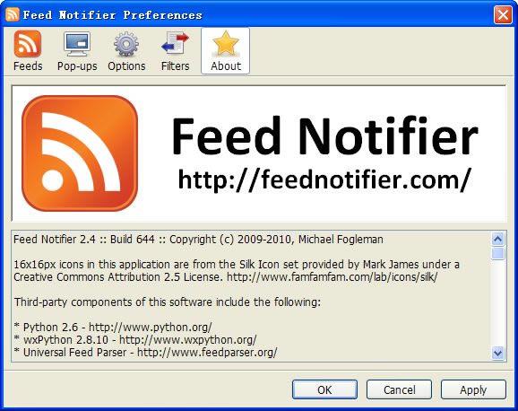 rssĶءrssĶ(Feed Notifier) v2.6 ɫİ-վ