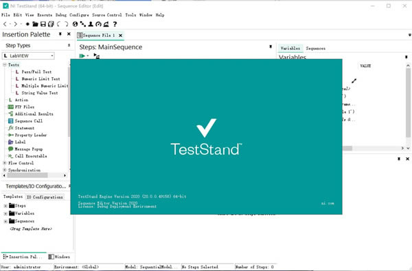 NI TestStand截图