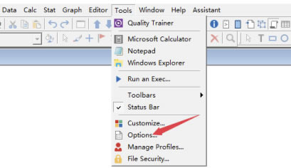 Minitab2020怎么设置中文