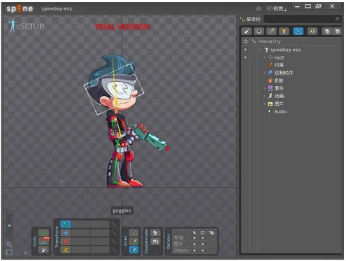 Spine�ƽ�����ؽ�ͼ