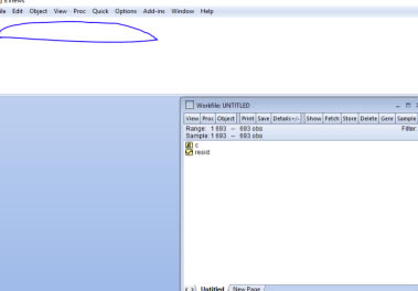 Eviews11�ر����ô���ع�