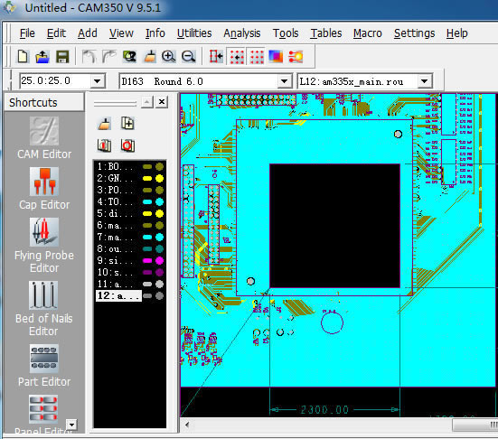CAM350�����ƽ�����ؽ�ͼ