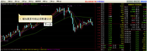 通达信金融终端怎么添加均线