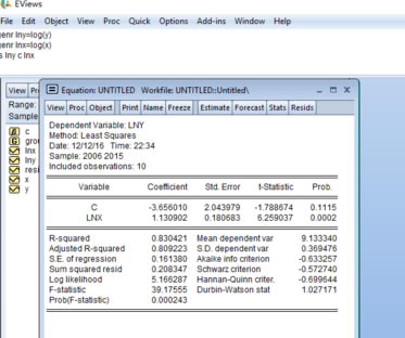EViews�����ر����ôȡ����
