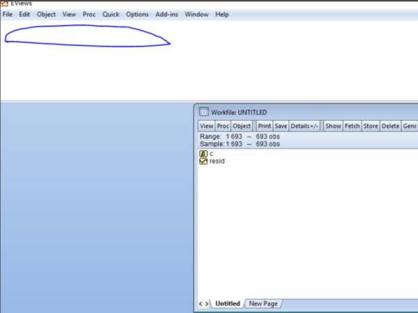 EViews8.0�ر����ô��Э������