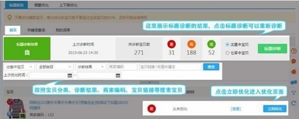 超级店长跨境版标题优化方法1