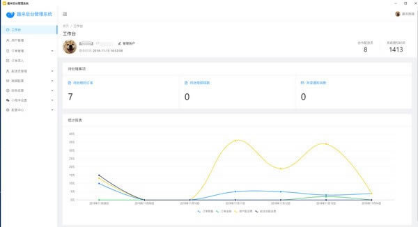 趣来后台管理系统