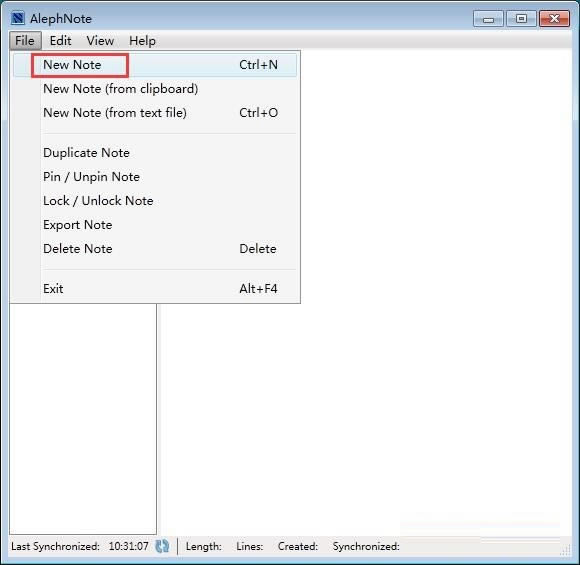 AlephNote下载截图