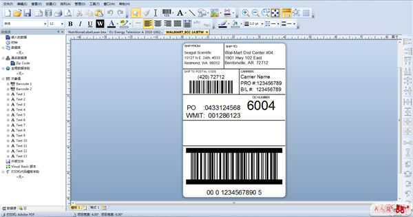 BarTender�ر��ٶ�����������