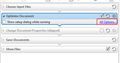 如何减小 PDF-Xchange 中文档的文件大小5