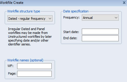 EViews12特别版怎么做回归