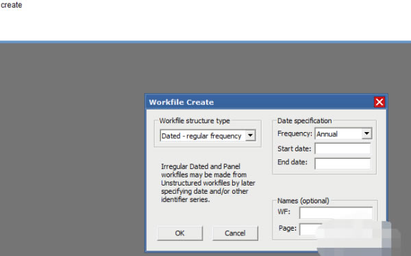 EViews12特别版怎么导入数据