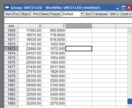 EViews12特别版怎么导入数据