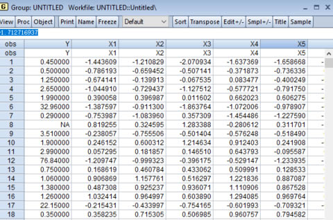 Eviews8怎么做回归