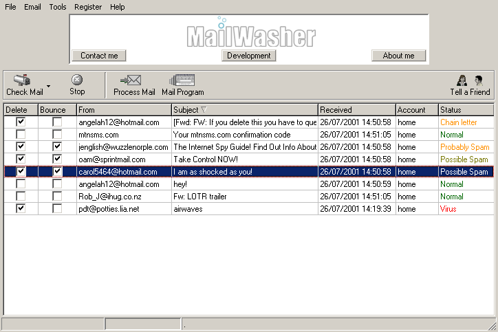 MailWasher免费版截图