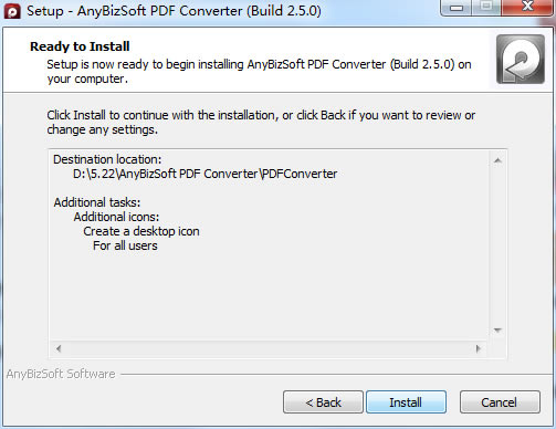 【AnyBizSoft PDF Converter特别版】AnyBizSoft PDF Converter百度云下载 v2.5.0 免安装特别版(附注册码)-本站