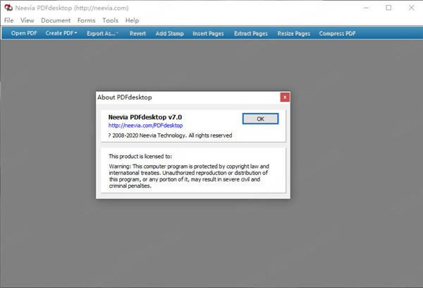 Neevia PDFdesktop免费版