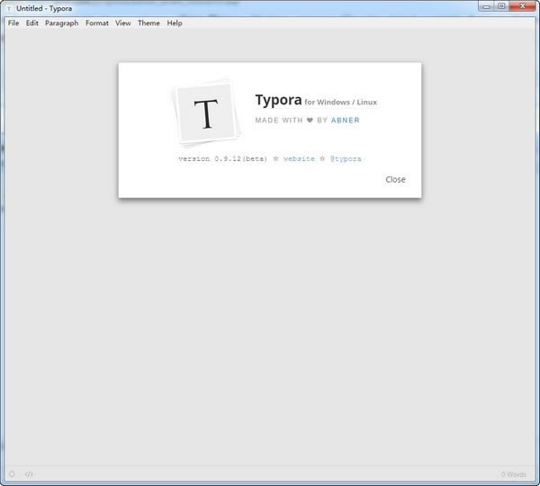 Typora截图