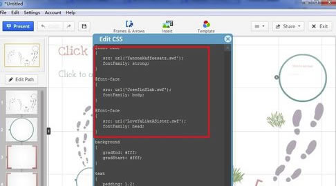 Prezi中文案特别版怎么输入中文