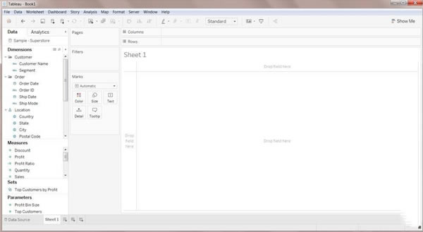 Tableau Desktop Pro中文版使用说明2