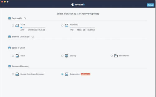 万兴数据恢复专家怎么用1