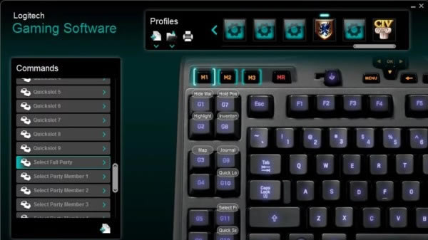 Logitech Gaming Software下载2