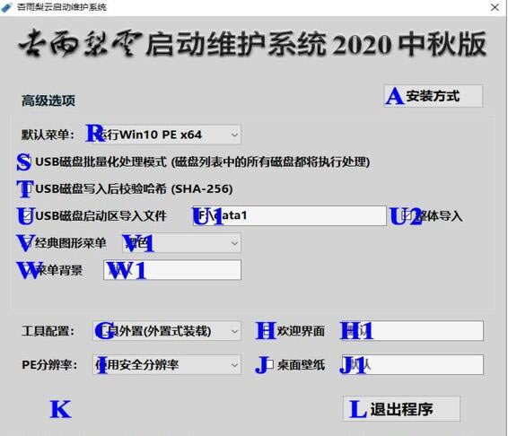 杏雨梨云启动维护系统2020庚子版安装步骤5