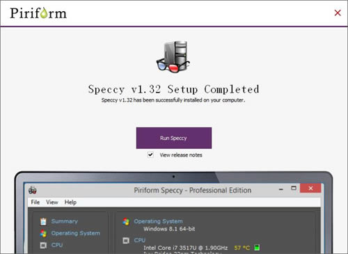 【Speccy Pro特别版】Speccy Pro下载(硬件检查工具) v1.31 绿色已授权单文件版-本站