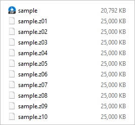 BandiZip使用方法2