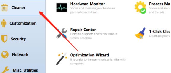 Windows 10 Manager清理文件1