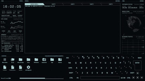 eDEX-UIٷʽءeDEX-UI(ſնģ) v2.2.6 ٷʽ